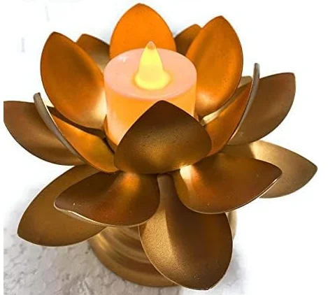 Easyeral Lotus Tealight Holder 